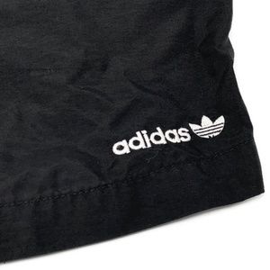 80s Adidas Mens Large Spell Out Trefoil Shorts